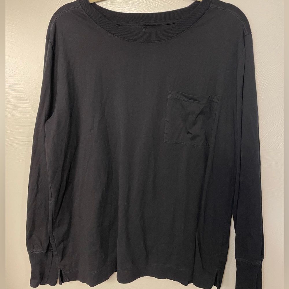 Lou & Grey Black Long Sleeve Tee